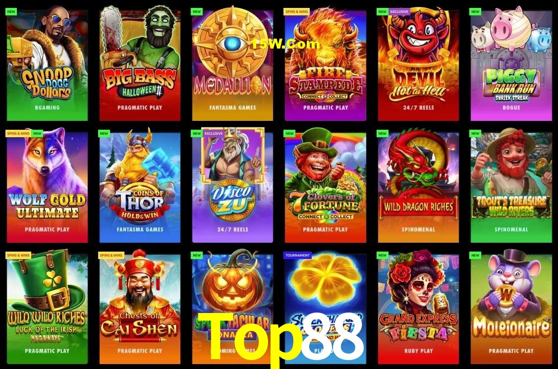 Game Providers Top88